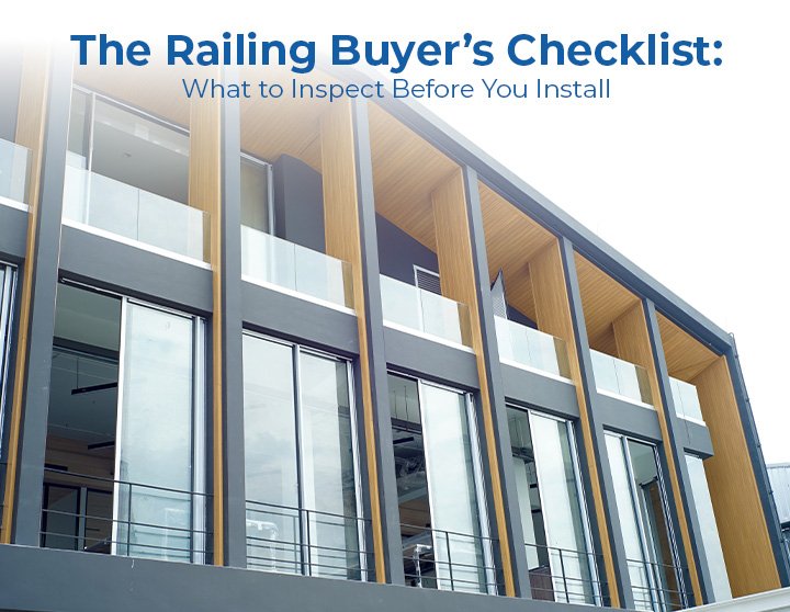 railing buyer’s checklist